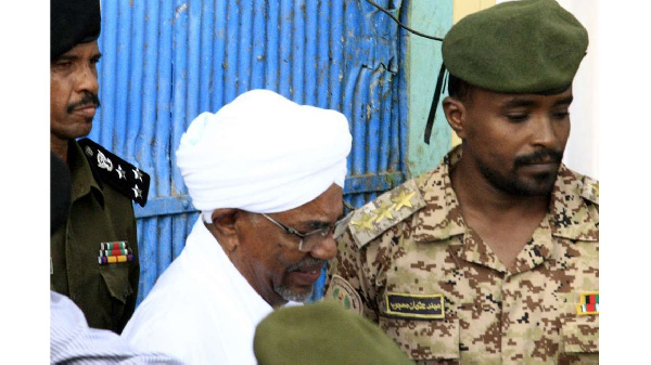 Ousted Sudanese president Omar Al-Bashir. PHOTO | AFP