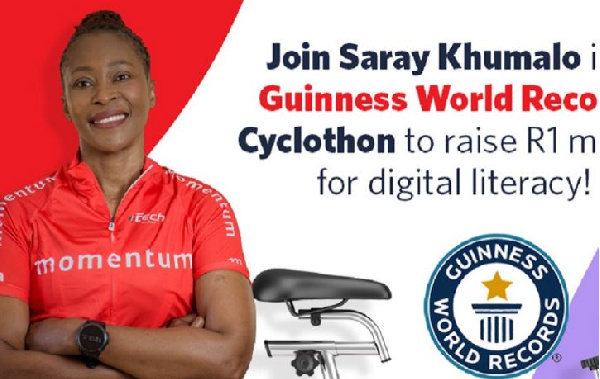 Saray Khumalo have set a Guinness World Record for the most money raised during a?fundraiser