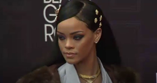 American rapper Rihanna