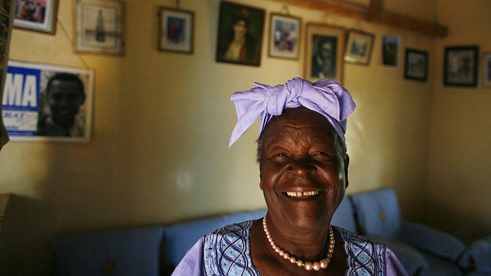 Barack Obama's step-grandmother, Sarah Obama, has died at a hospital in Kenya at the age of 99.