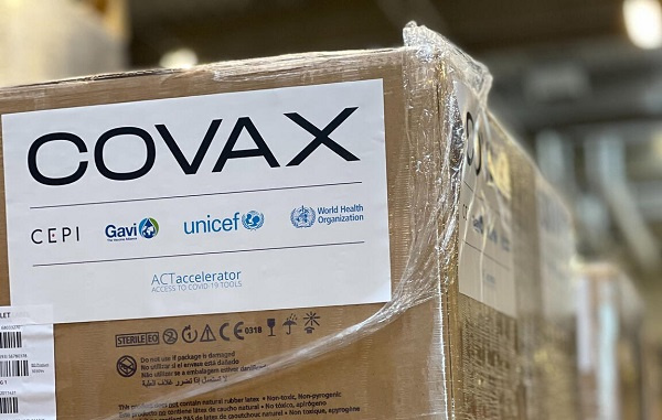 COVAX is a WHO-backed equitable vaccine distribution network