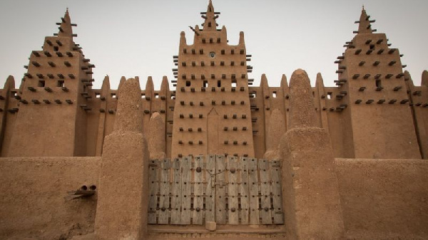Climate change has threatened the availability of high-quality mud for the buildings in Djenné, Mali