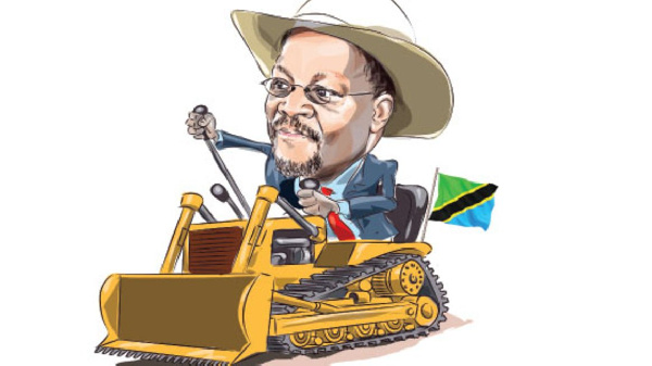 Dubbed the bulldozer, Tanzania under President John Magufuli tutelage is slowly reshaping the future