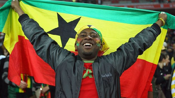 Ghanaians abroad are happy to turn out to support the nation's sports teams when they travel
