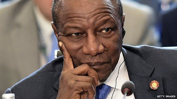 Guinea's President, Alpha Condé