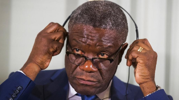 Nobel Peace Prize winner, Dr Dennis Mukwege