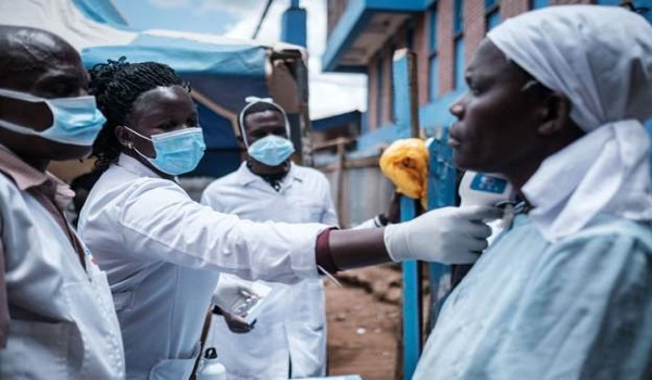 Some 600 Kenyan healthcare workers have contracted the virus