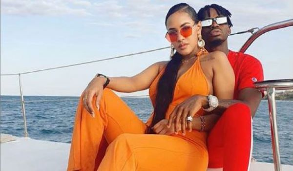Tanzanian singer Diamond Platnumz and his ex-girlfriend Tanasha Donna