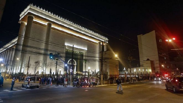 The UCKG, Brazil's biggest evangelical church, inaugurated this temple in Sao Paulo in 2014