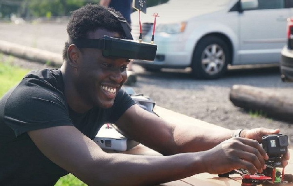 This college dropout started a drone firm when he was 18