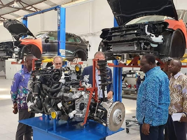VW Assembling Plant in Ghana