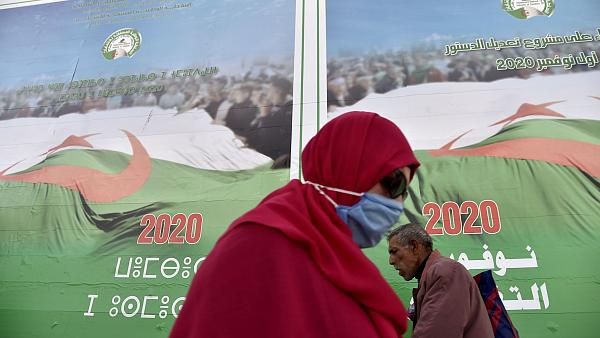 Algeria's protest movement has opposed the vote (Copyright © africanews RYAD KRAMDI/AFP or licensors