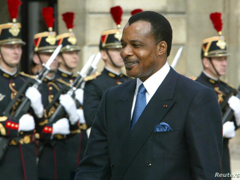 Congo's President Denis Sassou Nguesso
