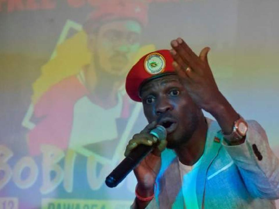 Presidential candidate Robert Kyagulanyi