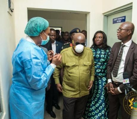 Akufo-Addo satisfied with measures to battle Coronavirus