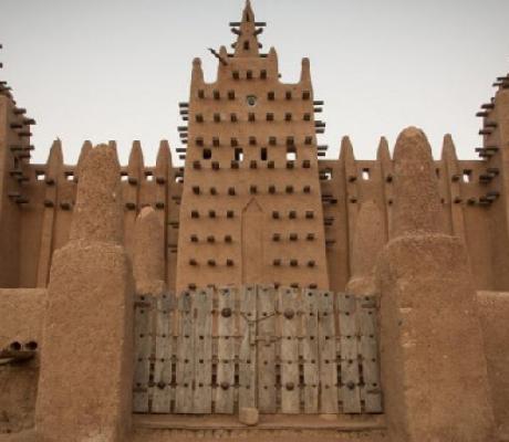 Climate change has threatened the availability of high-quality mud for the buildings in Djenné, Mali