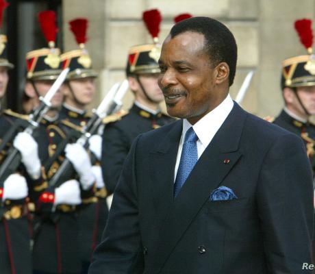 Congo's President Denis Sassou Nguesso