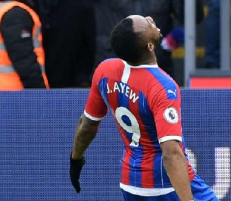 Crystal Palace forward Jordan Ayew