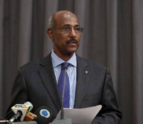 Ethiopia's former foreign minister, Seyoum Mesfin