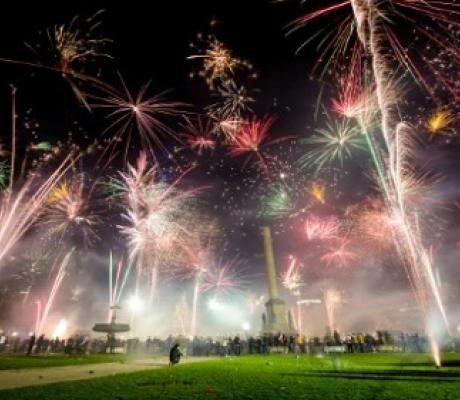 File photo of fireworks