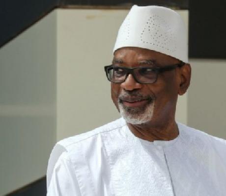Former Malian president, Ibrahim Boubacar Keita