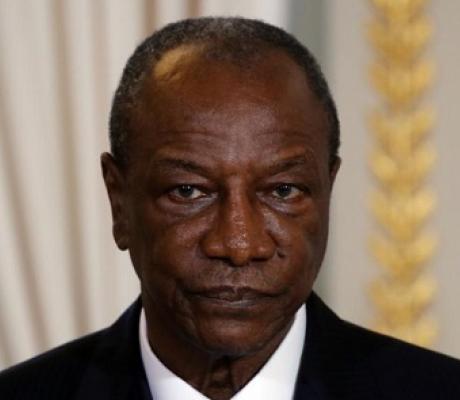 Guinea's President Alpha Conde came to power in 2010 through the country's first democratic vote