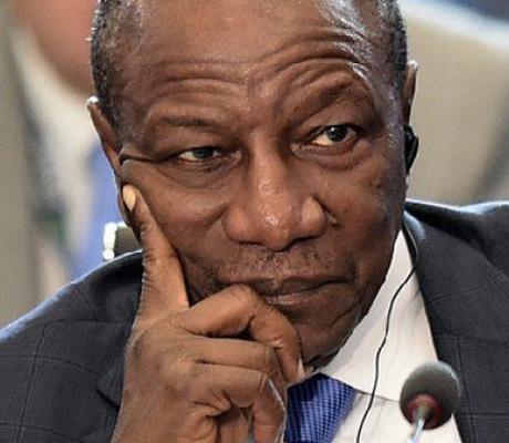 Guinea's President, Alpha Condé