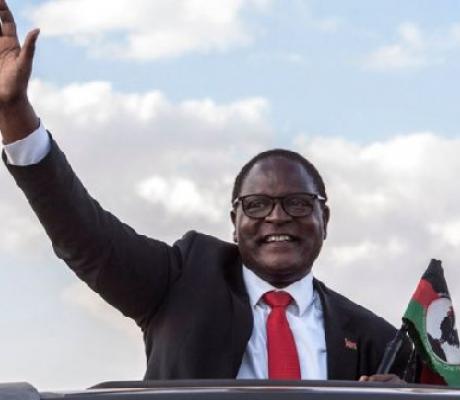 Lazarus Chakwera is the President of Malawi