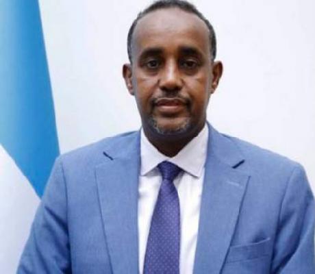Mohamed Hussein Roble, the newly appointed prime minister of Somalia