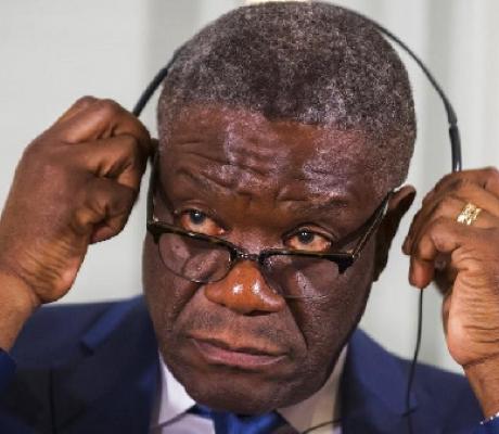 Nobel Peace Prize winner, Dr Dennis Mukwege