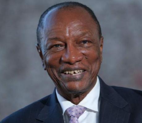 President Alpha Condé, 82, is seeking a controversial third term