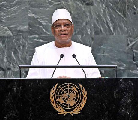 President Ibrahim Boubacar Keita