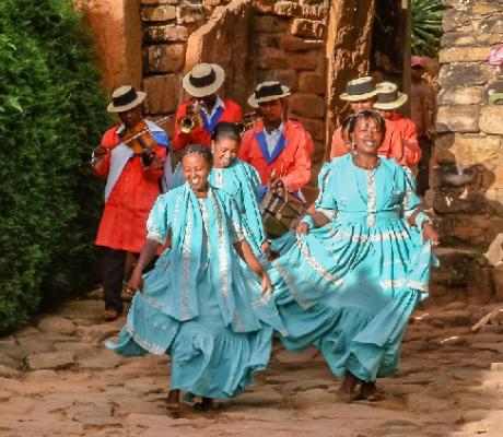 The Hiragasy is a musical tradition in Madagascar