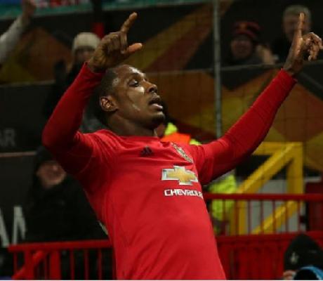 The Nigerian striker has matched a Red Devils record that was set in 1925