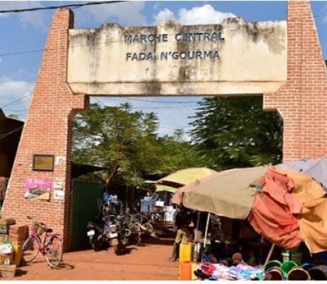 This file photo from 2018 shows a general view of the market of Fada N'Gourma, eastern Burkina Faso