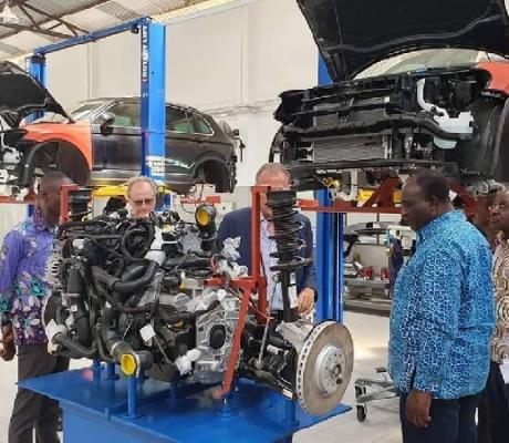 VW Assembling Plant in Ghana