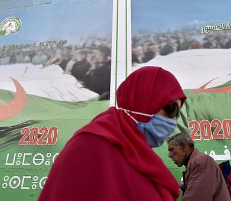 Algeria's protest movement has opposed the vote (Copyright © africanews RYAD KRAMDI/AFP or licensors