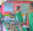 Some of the beads done by different women groups in Samburu on display