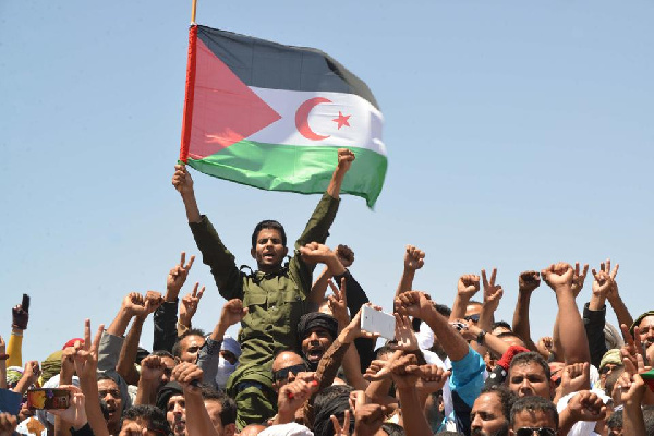 Members of the Polisario Front. Credit: AP