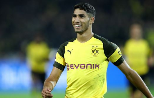 Achraf Hakimi ranks number 1 as Africa's best player in the German Bundesliga