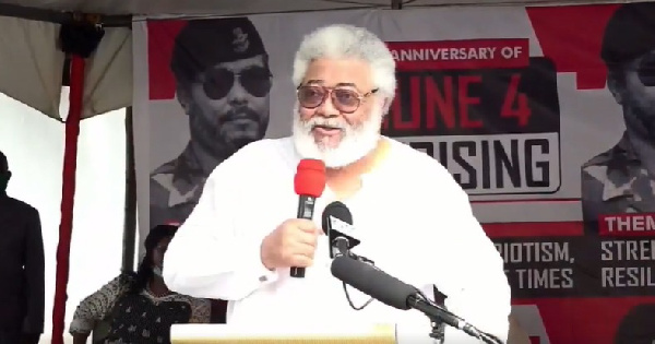 Former President JJ Rawlings