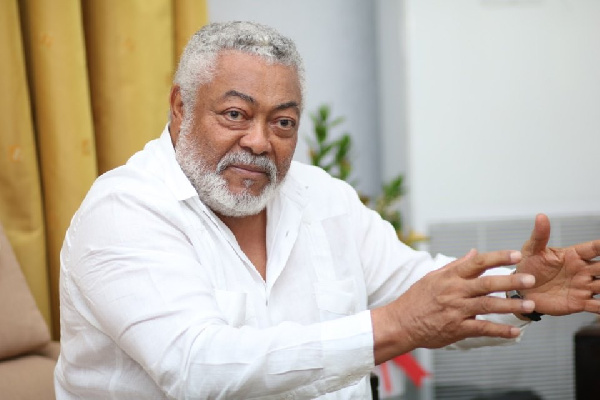 Former President Jerry John Rawlings