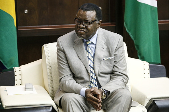 Namibia’s President Hage Geingob