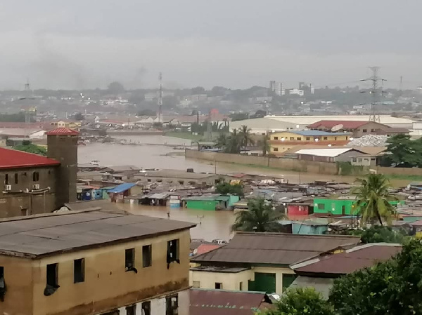 The flooding also destroyed other homes in the neighbourhood