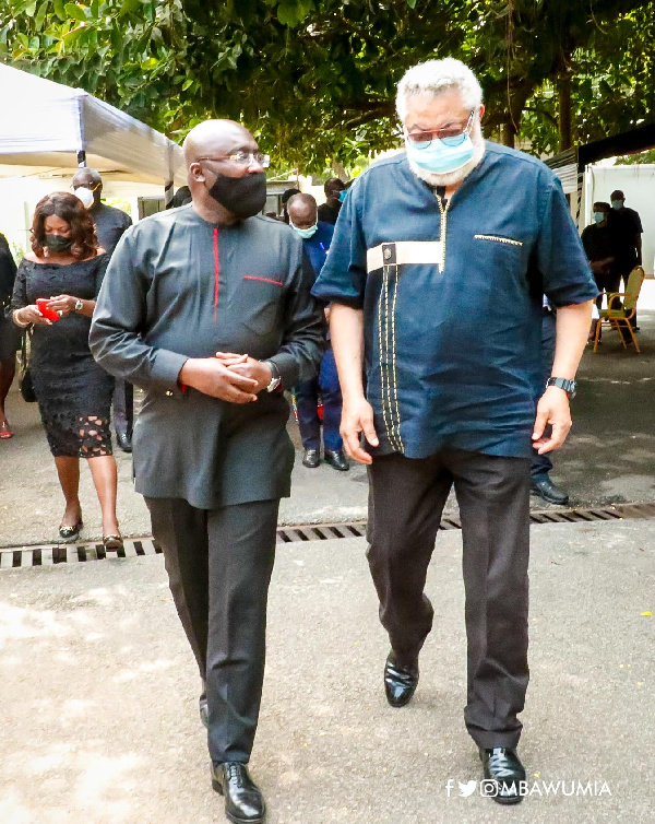 The late Rawlings and Dr Bawumia