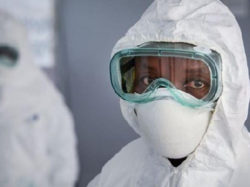 File photo: A special flight carrying the Merck vaccine landed in Guinea on Monday, February 23