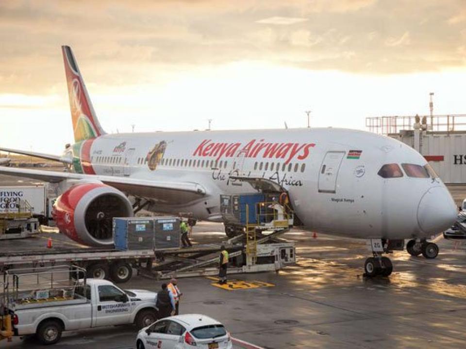 File photo: The airplane flew from Kenya to Maastricht Aachen Airport in Holland
