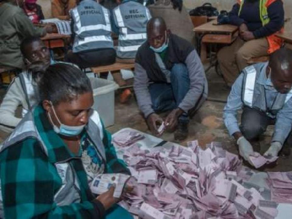 A re-run of last year's election in Malawi was held on Tuesday