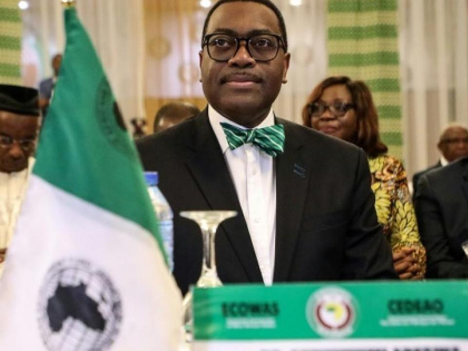 Adesina, 60, a charismatic speaker known for his elegant suits and bow ties, became the first Nigeri