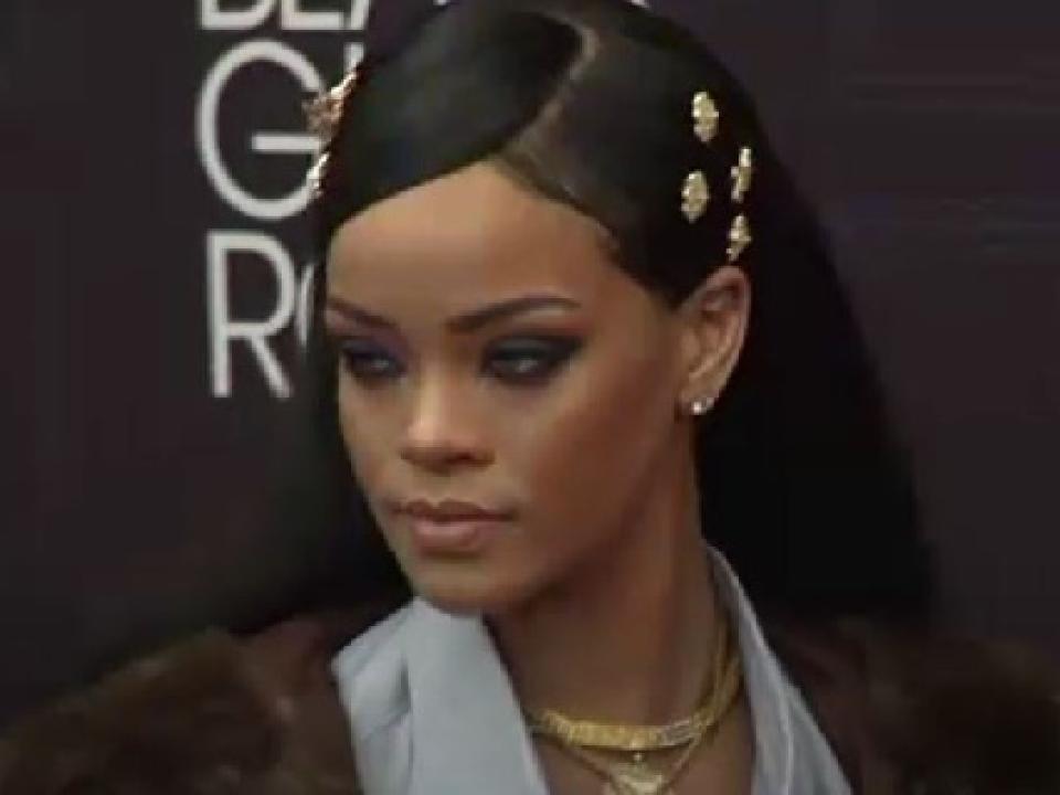 American rapper Rihanna